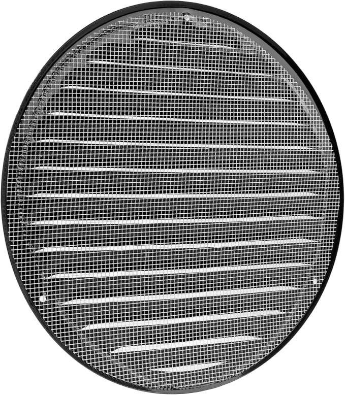 Vent Systems 8" Black Soffit Vent Cover - Image 2