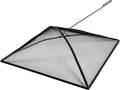 WeCooper Heavy Duty Fire Pit Spark Screen Cover, 36in Steel Mesh Square Fire by WeCooper