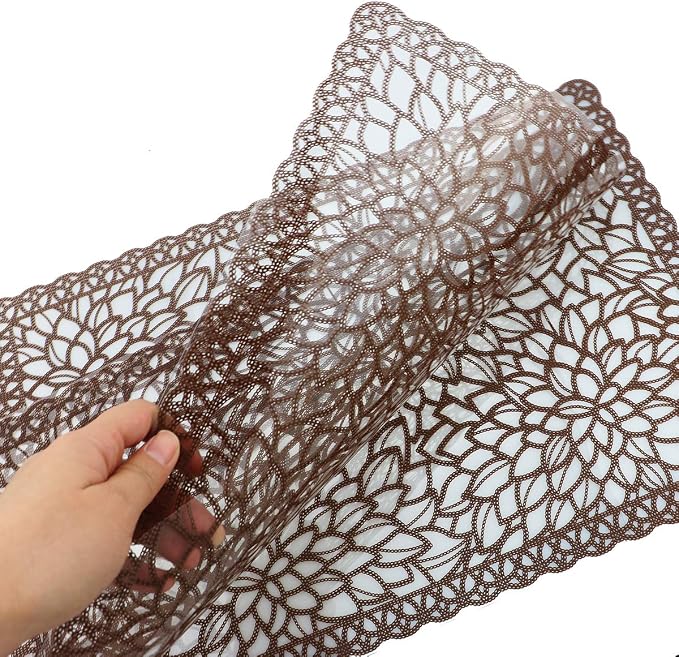 Gugrida Plastic Brown Placemats - Image 2