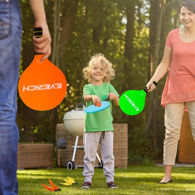 EVERICH TOY Paddle Ball Set – Indoor & Outdoor Racket Game - Image 8