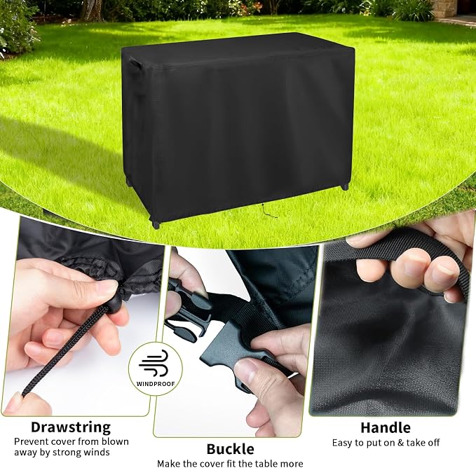 Grill Cart Cover, Outdoor Grill Stand Cover - Image 4