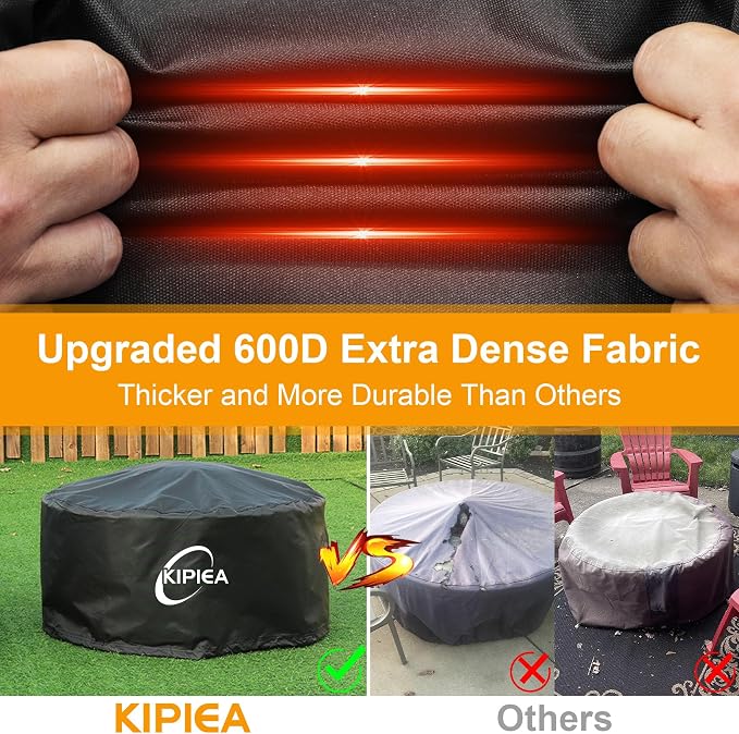 Kipiea Round Fire Pit Cover - Image 4