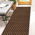 2' x 7' Runner Rugs with Rubber Backing, Indoor Outdoor Utility Carpet Runner by Heyroll