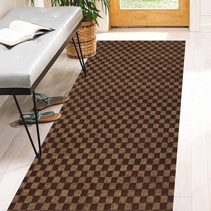 3' x 81' Runner Rugs with Rubber Backing, Indoor Outdoor Utility Carpet Runner by Heyroll