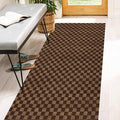 4' x 38' Runner Rugs with Rubber Backing, Indoor Outdoor Utility Carpet Runner by Heyroll