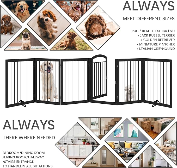 JSB 144-inch Extra Wide 30-inch Tall Dog gate - Image 6