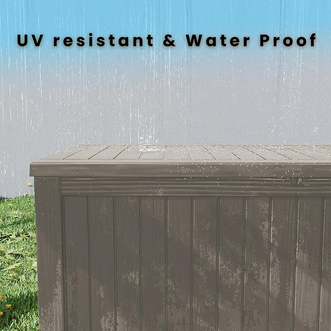 180 Gallon Outdoor Storage Box – Resin Deck Box - Image 3