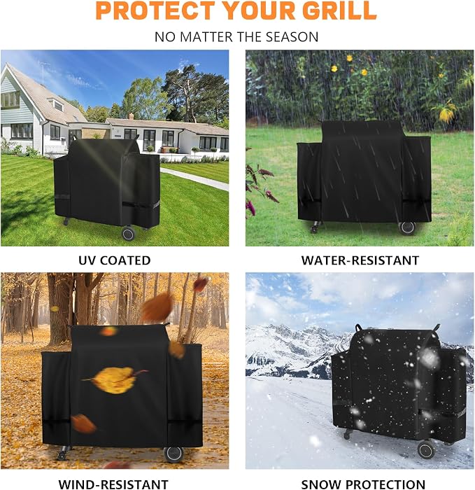 Outdoor 600D Heavy Duty Grill Cover - Image 6