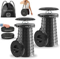NUMANU 2PACK 2025 Upgraded XXL Collapsible Stool 19.7", 1000lbs Max Weight by NUMANU