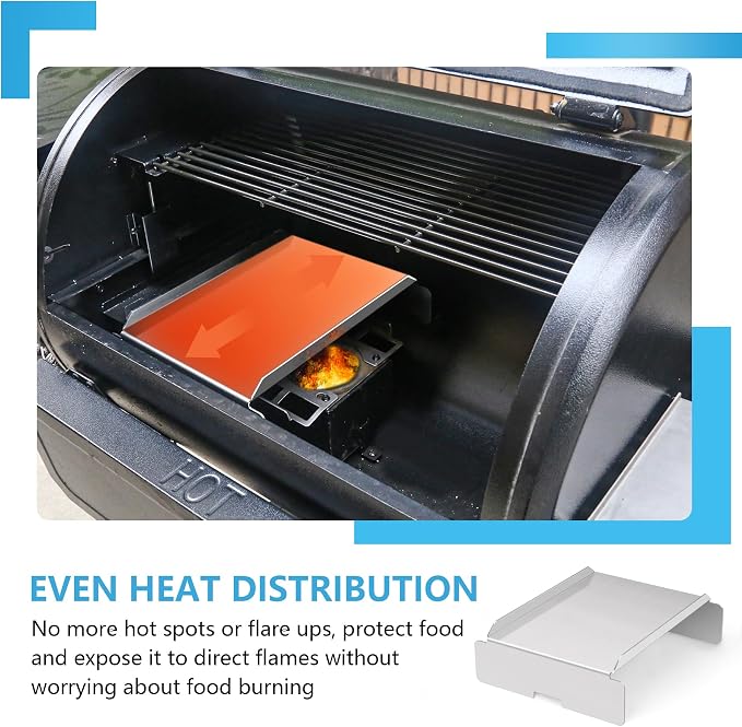 Stainless Steel Grill Heat Baffle Diffuser Replacement - Image 4