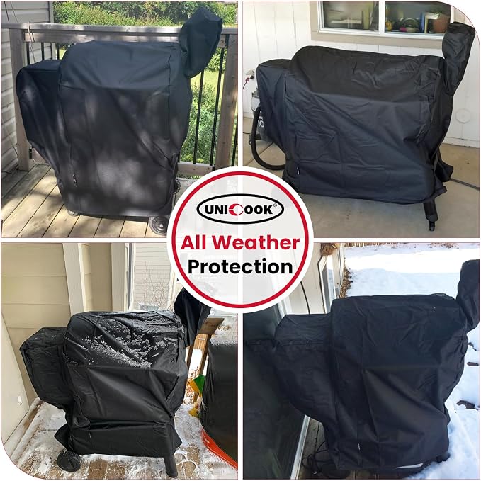 Unicook Pellet Smoker Cover for Traeger Pro 780 Series, Heavy Duty Waterproof - Image 6