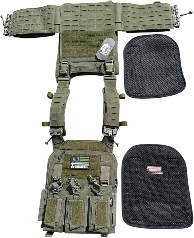 Redemption Crusader 2.0 Molle Quick Release Buckles Airsoft Vest - Image 4