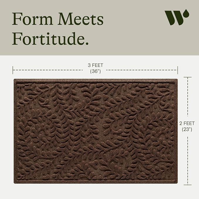 WaterHog Indoor/Outdoor Door Mat, Made in USA, Durable & Skid-Resistant Front - Image 3