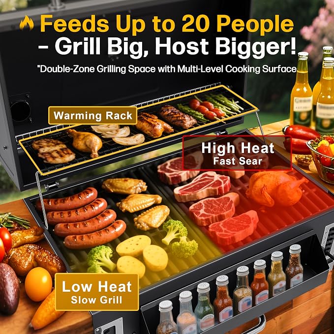29 In Built-in Barbecue Grill, Charcoal bbq Grills - Image 2