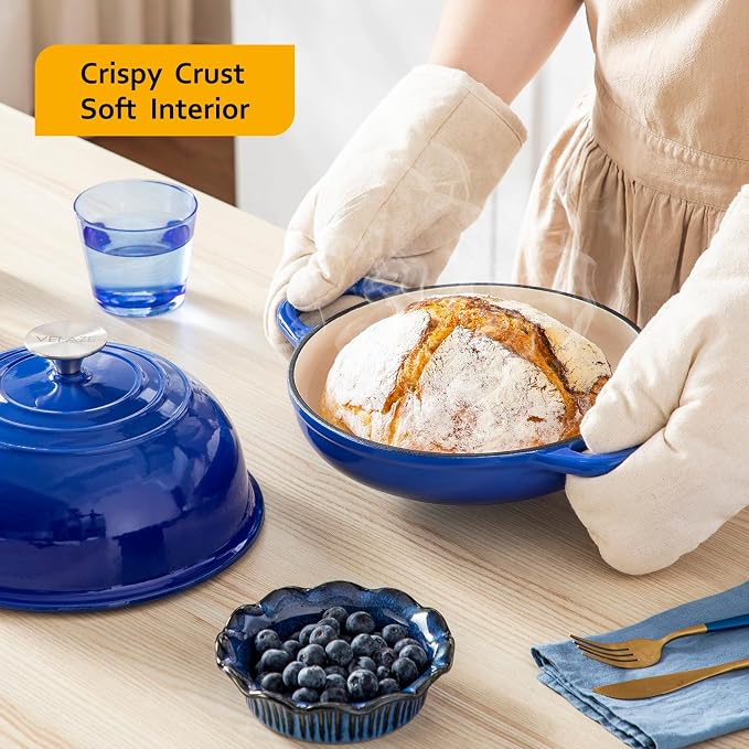 Velaze Enameled Cast Iron Dutch Oven - Image 6