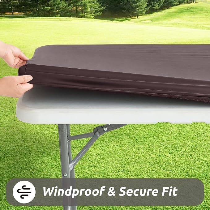 LURKA Rectangle PU Leather Table Cover/Tablecloth - Image 2