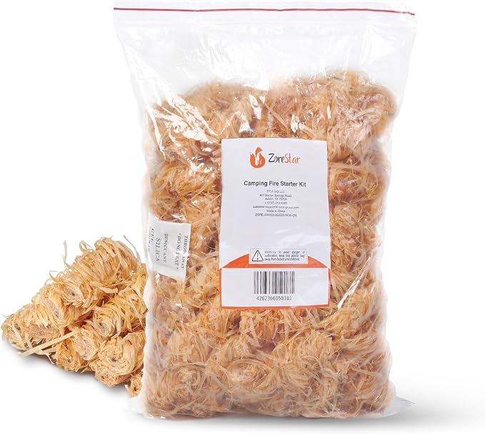 Zorestar Fire Starters for Woodstoves by ZorestarBBQandGrillproducts