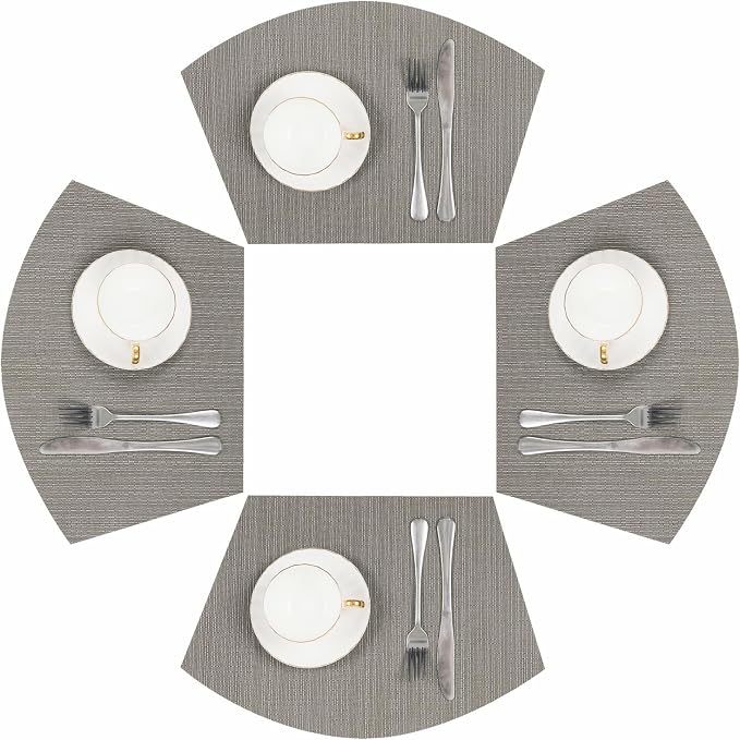 SHACOS Wedge Placemats Set of 4 by SHACOS