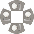SHACOS Wedge Placemats Set of 4 by SHACOS
