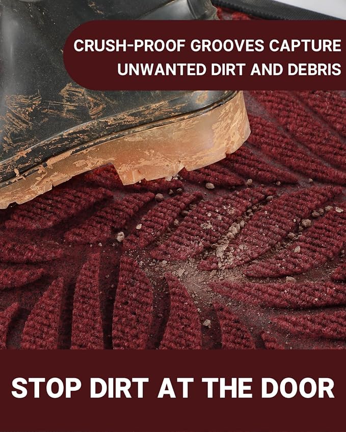 Yimobra 47x32 Large Door Mat Outdoor Indoor, All-Season Waterproof Door Mat - Image 4