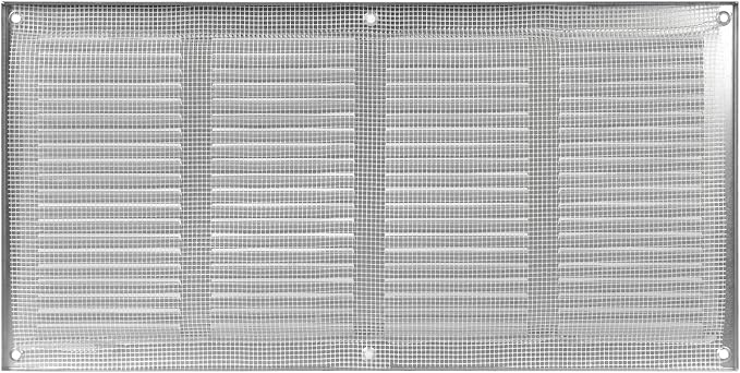 Repa Market Air Vent Cover 16x8 Inch Galvanized Steel Louvered Grill Cover - Image 6