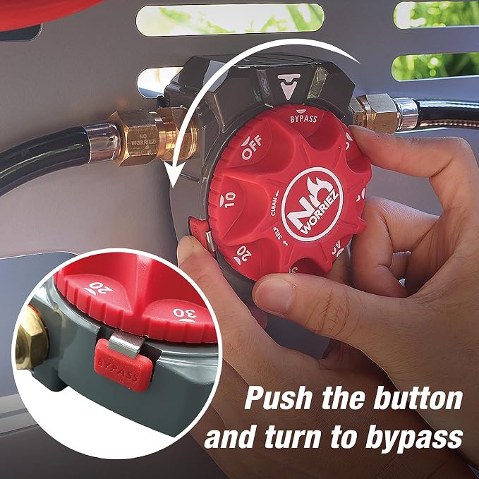 NO WORRIEZ Bypass Safety Auto Shut-Off Gas Timer - Image 4