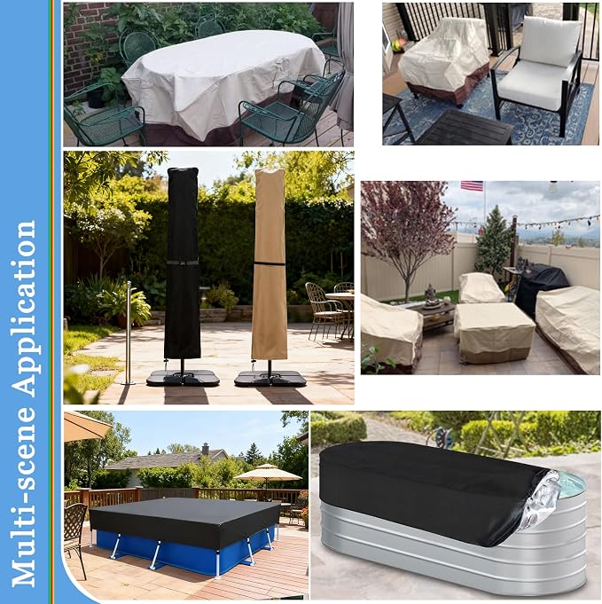 Custom Outdoor Waterproof Covers, Customized Furniture Protector Heavy-Duty - Image 3
