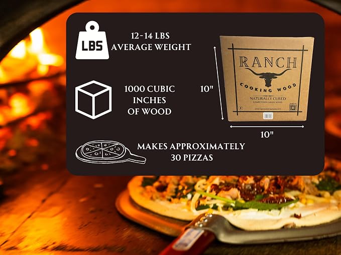 Pizza Oven Wood ~ 6 inch Mini Oak Logs, 1000 Cubic in., Wood - Image 5