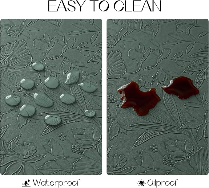 Romanstile Vinyl Placemats Set of 8-12 X 18 Inch - Image 4