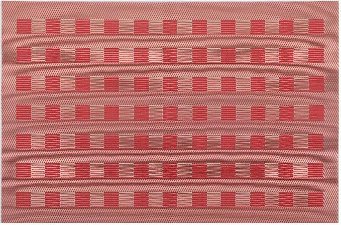 Gugrida Placemats, Placemats PVC Table Mats Woven Vinyl Placemats - Image 3