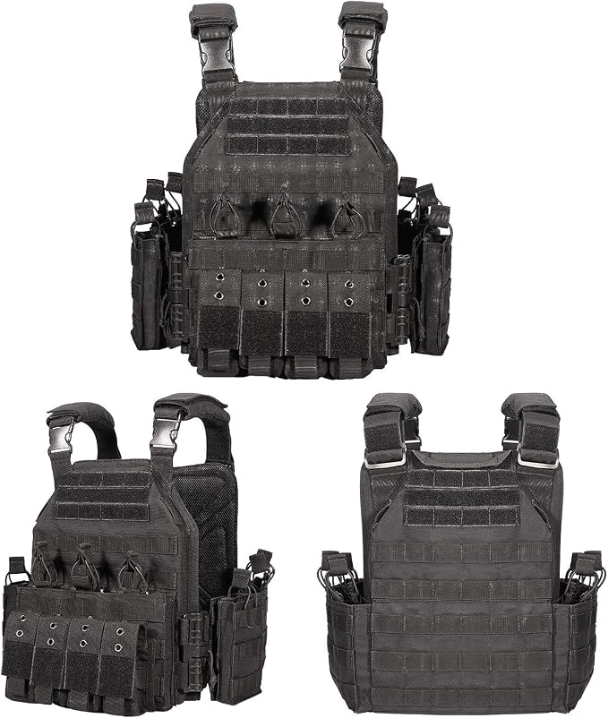 BOMTURN Upgrade Tactical Airsoft Outdoor Vest - Image 2