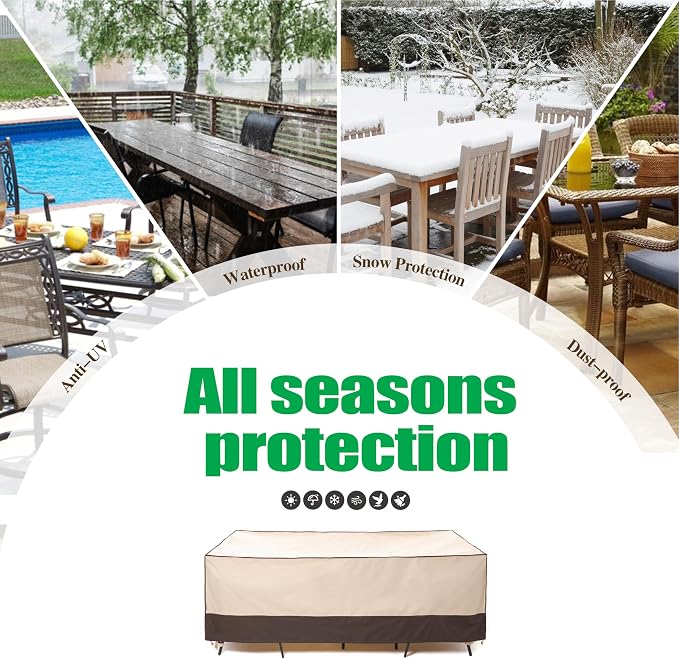 F&J Outdoors Patio Furniture Covers, Waterproof Anti-UV - Image 8