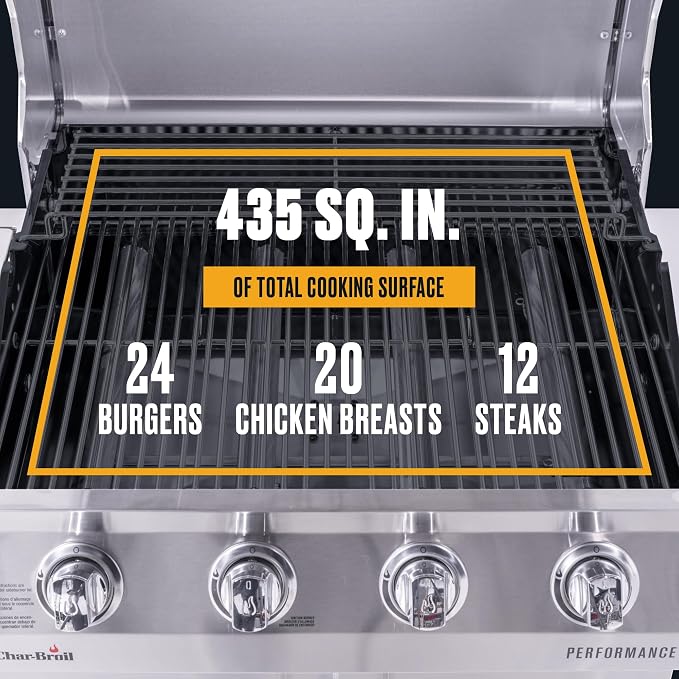 Charbroil Performance Series Convective 4-Burner - Image 9