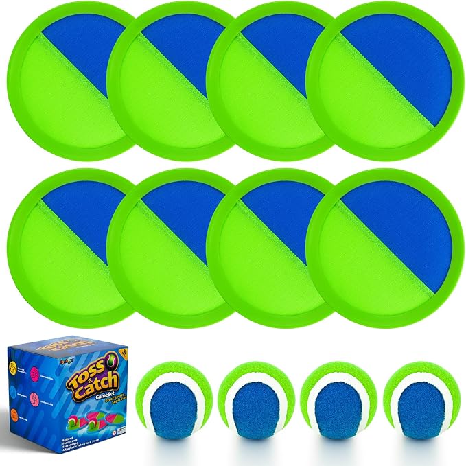 Ayeboovi Toss and Catch Ball Set Outdoor Yard Beach Pool Toys Games by Ayeboovi