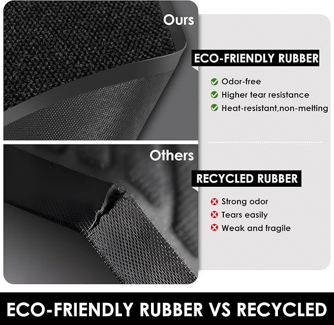 3′ x 23′ Front Door Mat Indoor Outdoor Entrance, Commercial Floor Mat Heavy - Image 9
