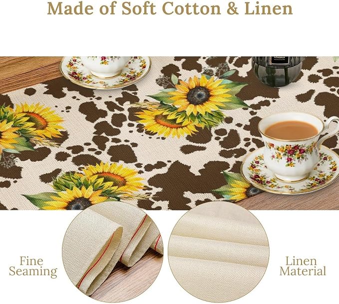 Cow Print Table Runner - Image 4