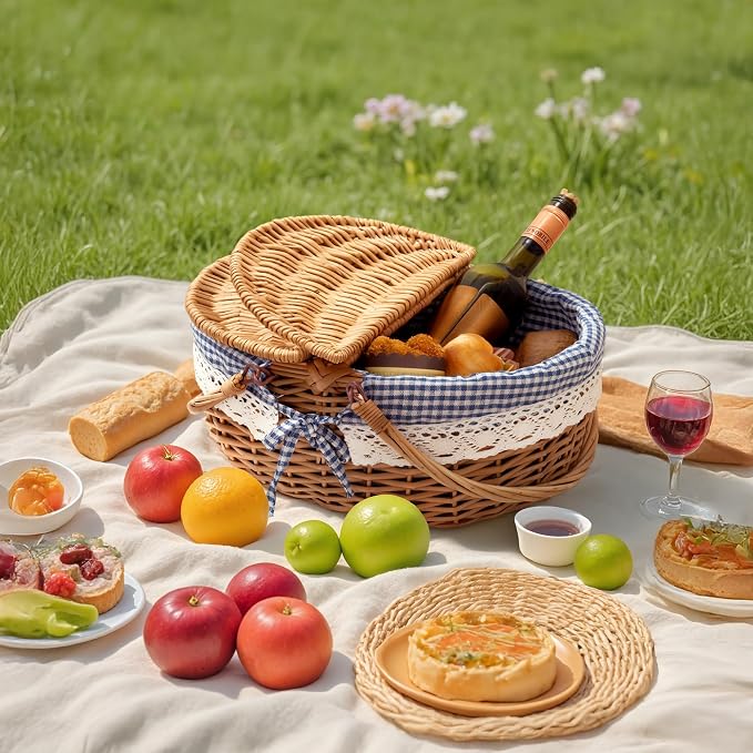 GRANNY SAYS Wicker Picnic Basket - Image 2