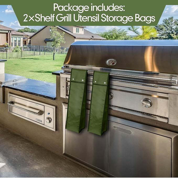 Amylove Grill Utensil Storage Bag BBQ Tool Storage Bags Barbecue Hardware Tool - Image 5