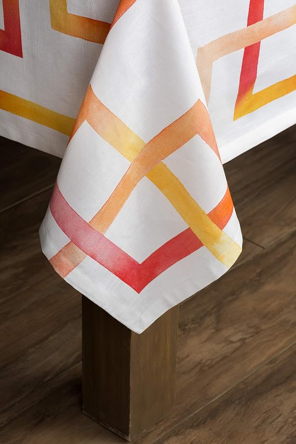 Maison d' Hermine Table Cloth Rectangle Table 100% Cotton 54 x 72 Inches - Image 8