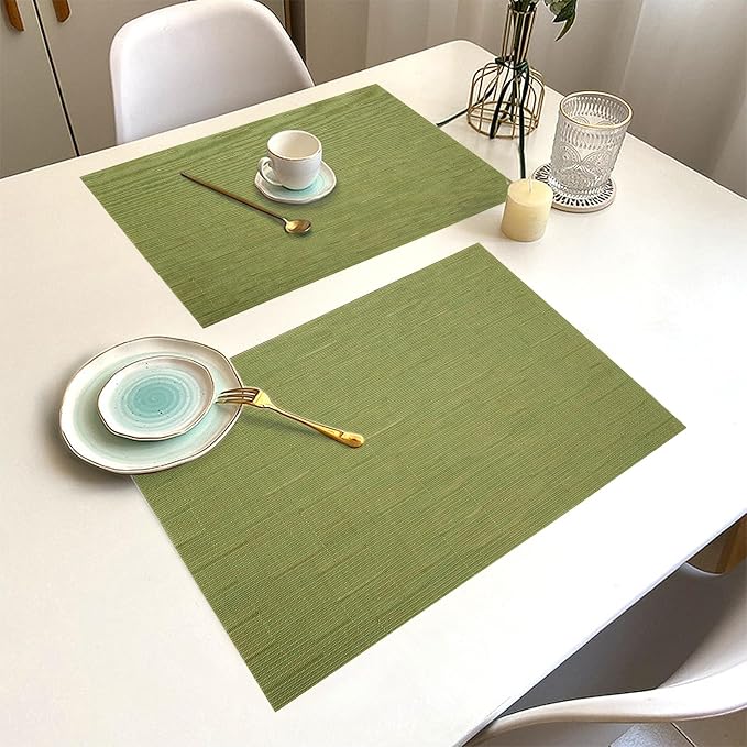 Placemats Set of 6 Washable&Wipeable Place mats - Image 6