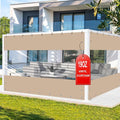 FoundGo 9'H x 15'W Vinyl Curtains by FoundGo