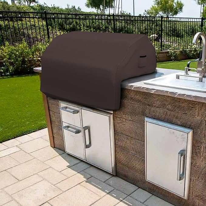 Covers & all Built-in Outdoor Grill Cover, Durable Heavy Duty 18 Oz Waterproof - Image 8