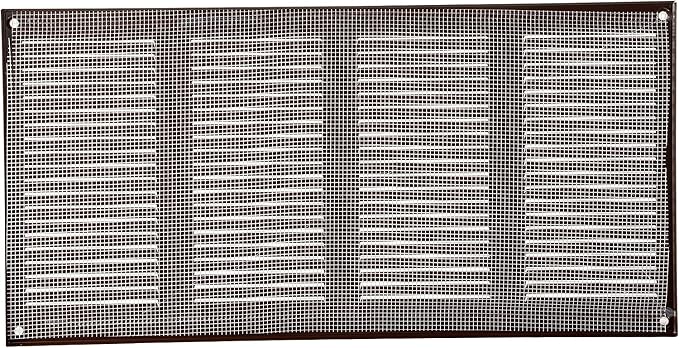 Vent Systems 16" x 8" Inch Brown Metal Air Vent Cover - Image 6