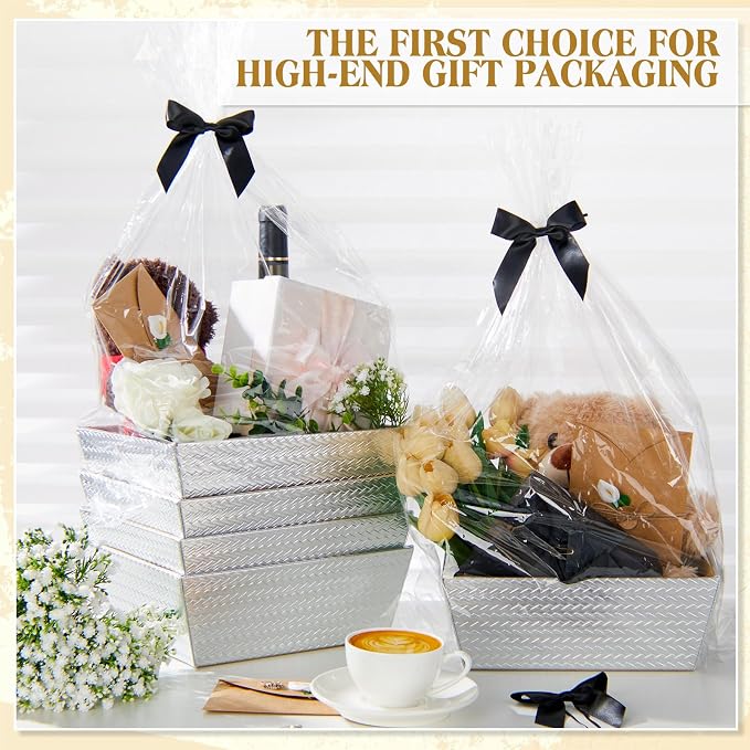 Wonderjune 20 Pcs Valentines Day Gift Baskets Empty To Fill Baskets - Image 7