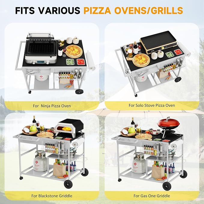 JY QAQA Outdoor Pizza Oven Stand - Image 3