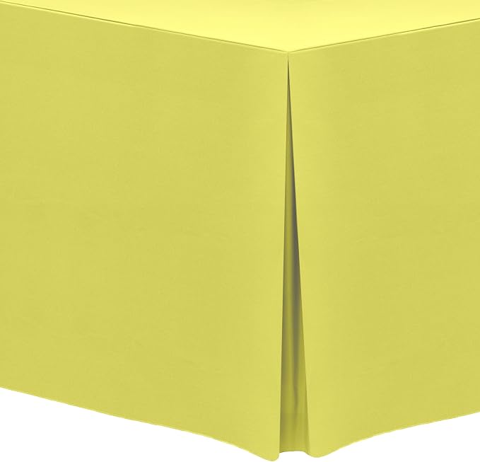 Ultimate Textile -5 Pack- 5 ft. Fitted Polyester Tablecloth by UltimateTextile
