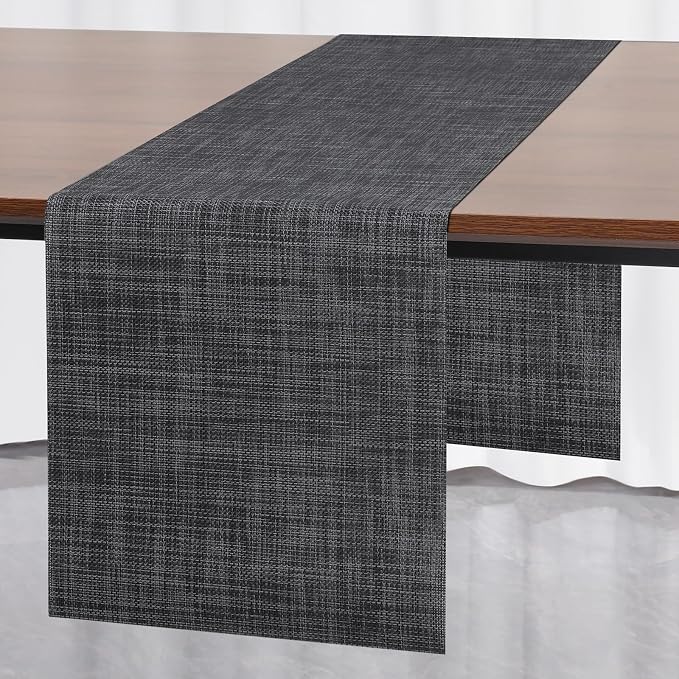 Myir JUN Table Runner, Vinyl Table Runner Indoor Arbitrarily Cropped Runner by MyirJUN
