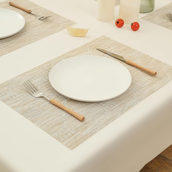 Leetaltree Wheat Placemats Set of 12 - Image 8
