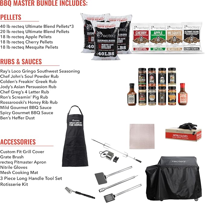 recteq X-Fire Pro 825 Wood Pellet Smoker Grill, Wi-Fi Electric Pellet Grills - Image 2