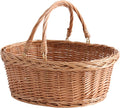 Handwoven Wicker Picnic Basket by LONGEROWickerWorks